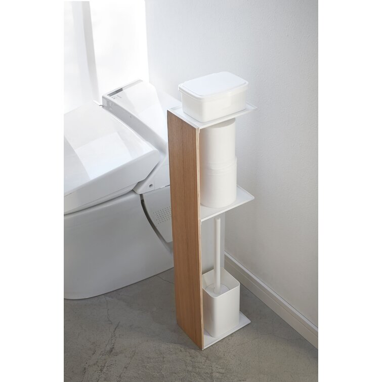 Yamazaki USA Yamazaki Home Toilet Organizer Slim Bathroom